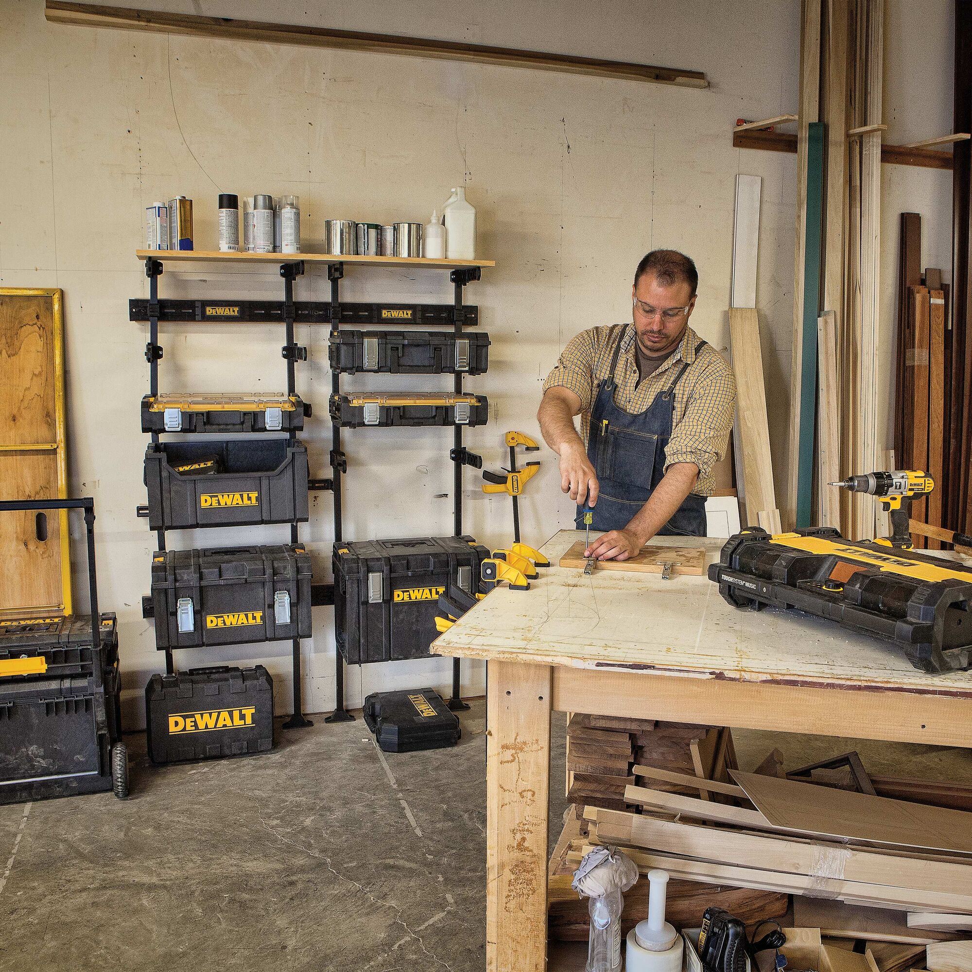 Dewalt toughsystem outlet racking system