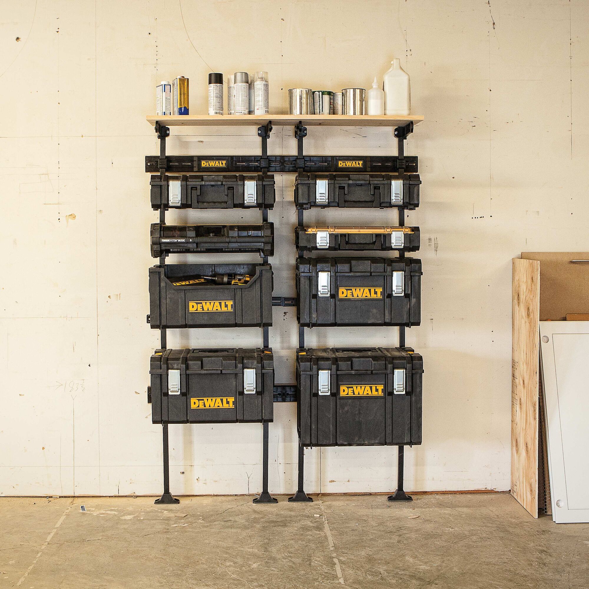 Dewalt toughsystem outlet racking system