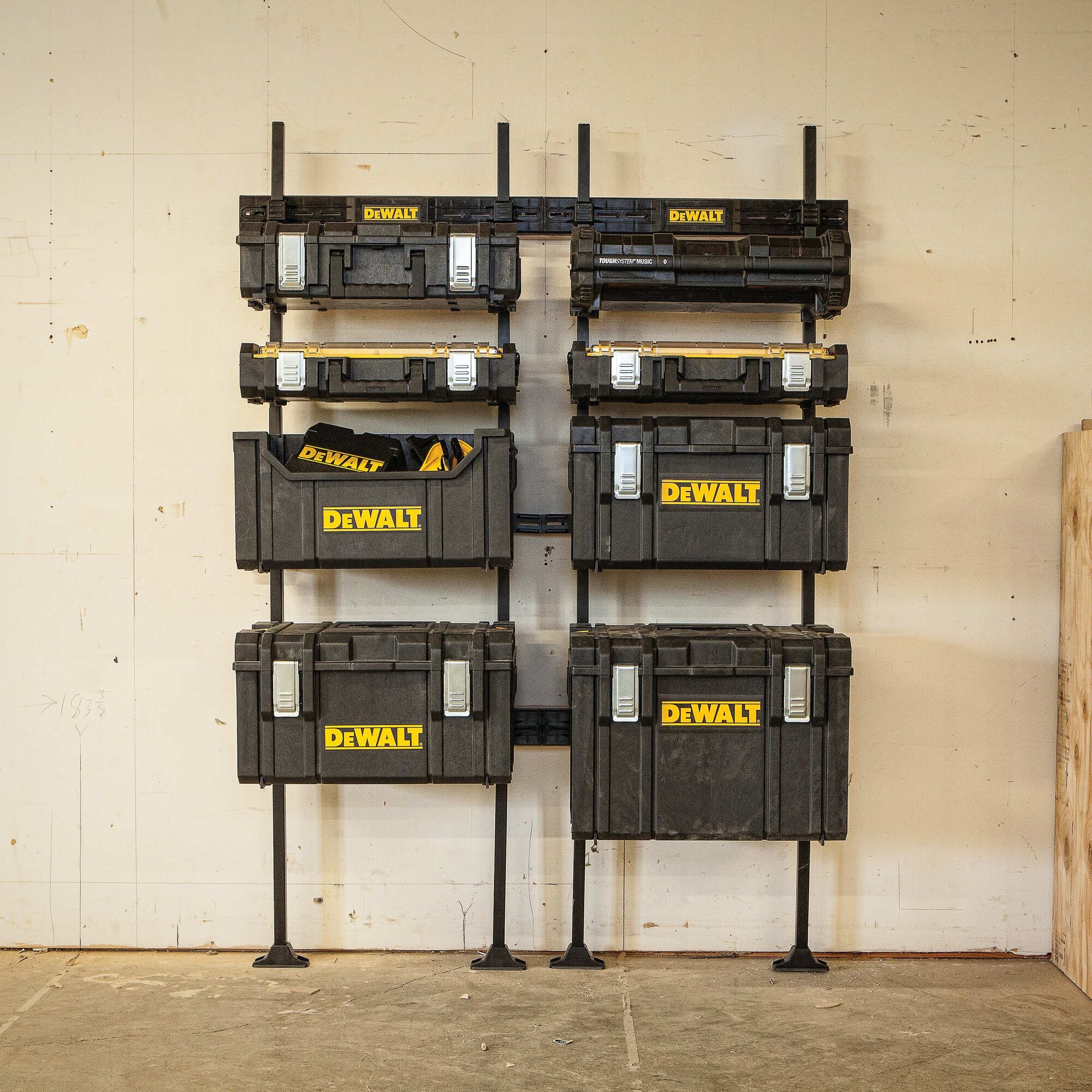 Dewalt toughsystem outlet racking system