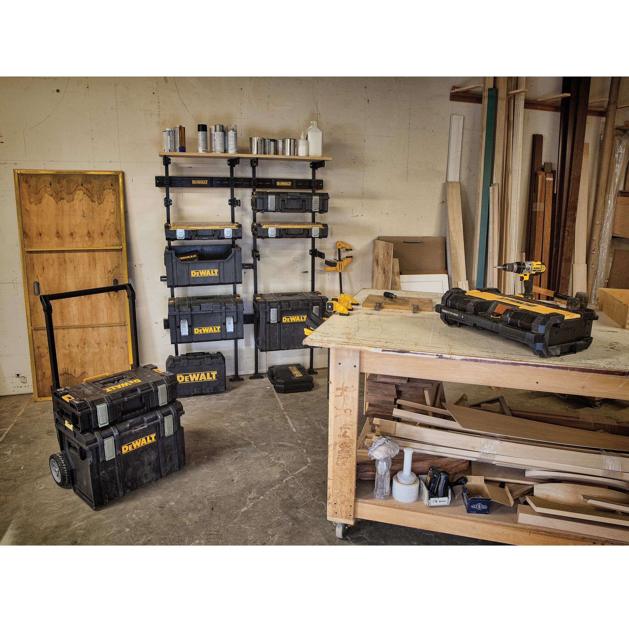 Dewalt dwst08260 toughsystem on sale workshop racking system