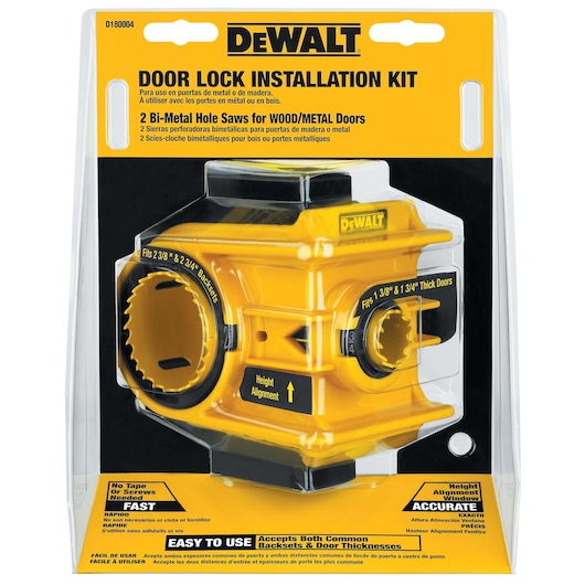 Holsaw Kit for Door Lock Operators