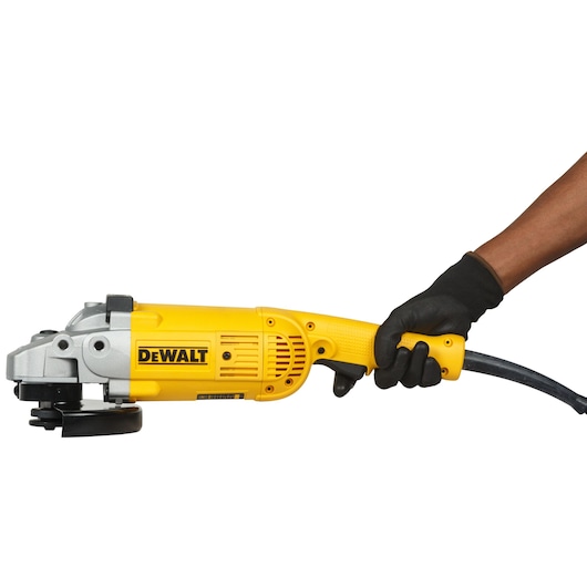 2200W 7-inch Angle Grinder with Trigger Switch