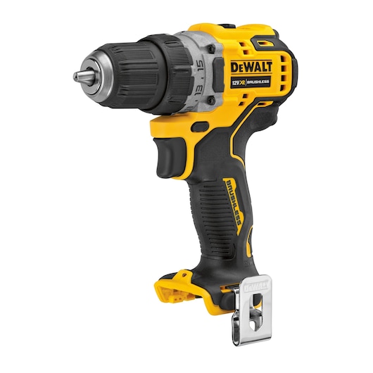 12V XR Brushless Sub-Compact Drill Driver - Bare Unit 3/4 view