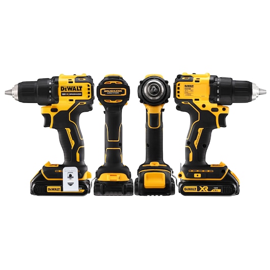 18V XR Brushless Compact Drill Driver (2 X 1.5 Ah)