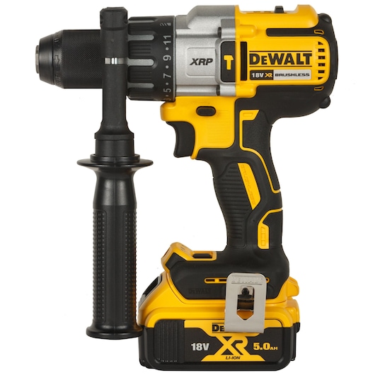 18V XR Brushless Premium Hammer Drill Driver - 2 X 5Ah Batteries