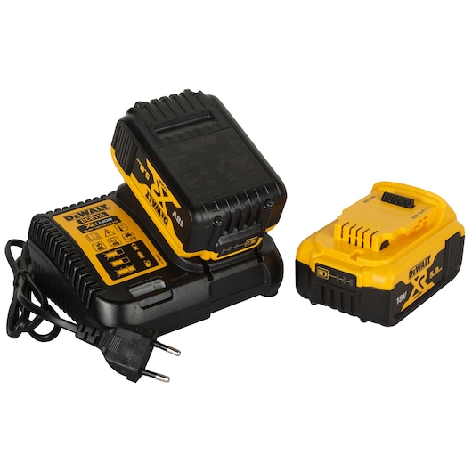 18V XR Brushless Premium Hammer Drill Driver - 2 X 5Ah Batteries