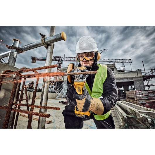 18V XR Brushless 125mm Paddle Switch Angle Grinder - Tool Only