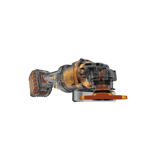 54V FLEXVOLT 5-inch Angle Grinder with Trigger Switch