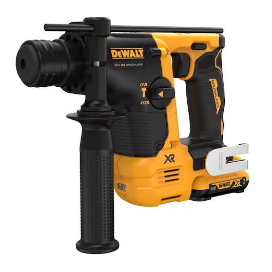 12V MAX Brushless 2-Mode 14mm SDS-Plus Cordless Hammer (3Ah Batteries)