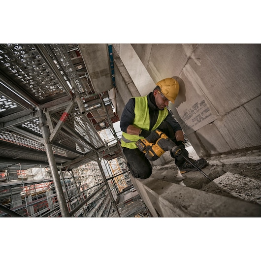 54V Brushless 3-Mode 30mm SDS-Plus Cordless Hammer (9Ah Batteries)