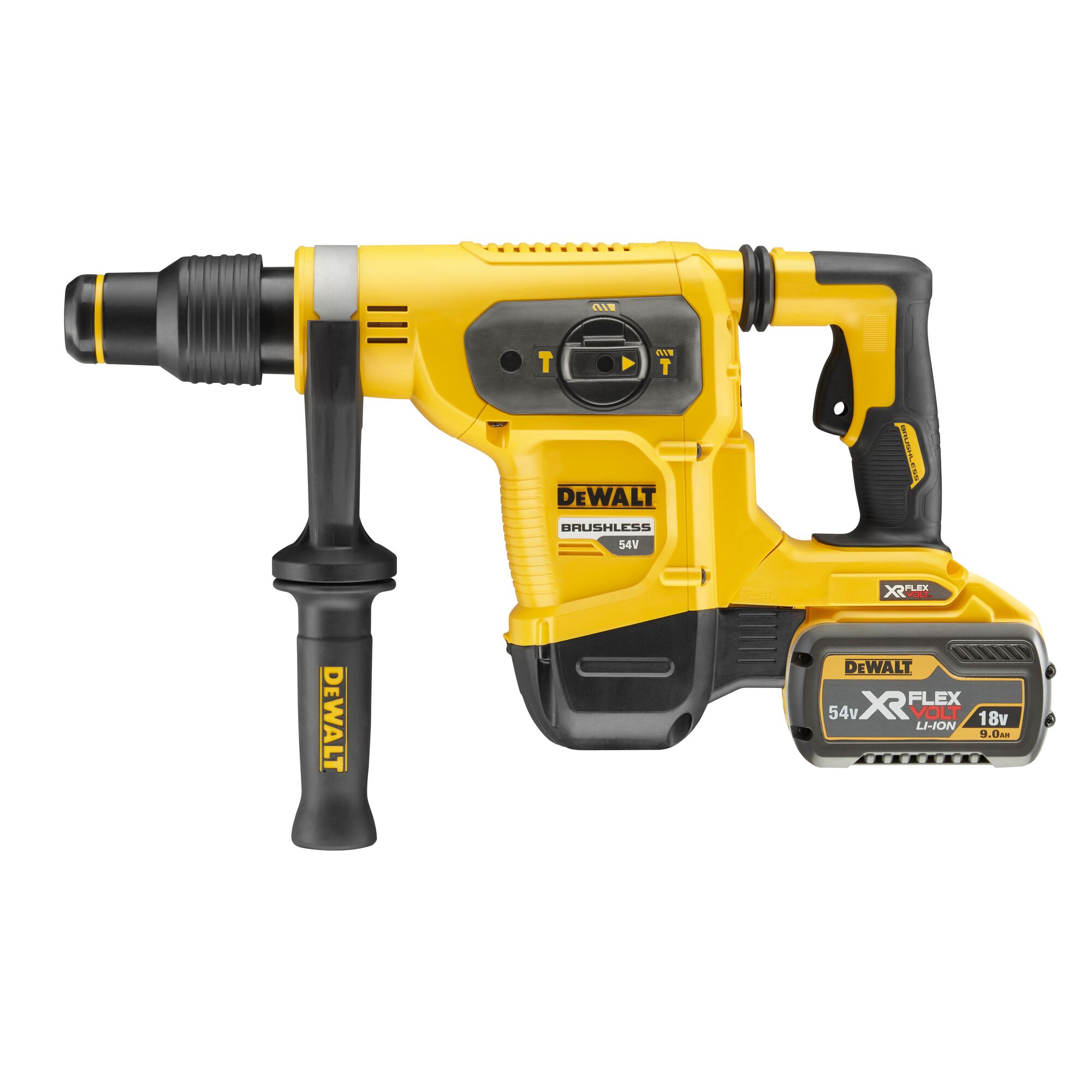54V XR FLEXVOLT 40mm SDS-Max Hammer Drill - 2 X 9Ah | DEWALT
