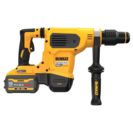 54V Brushless 3-Mode 40mm SDS-MAX Combi Cordless Hammer (9Ah Batteries)