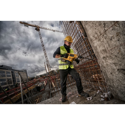 54V Brushless 3-Mode 40mm SDS-MAX Combi Cordless Hammer (9Ah Batteries)