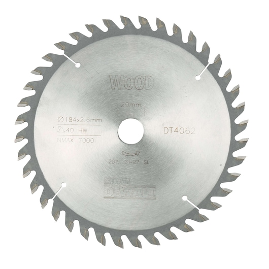180mm  40T  TCT Blade