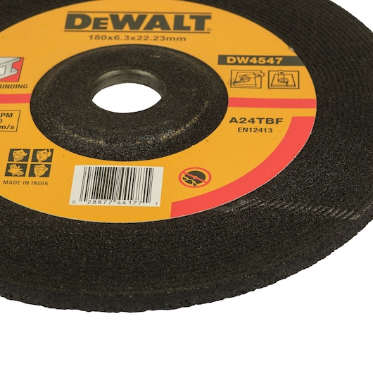 DC Wheel 180 X 6.3 X 22.23 mm A24TBF