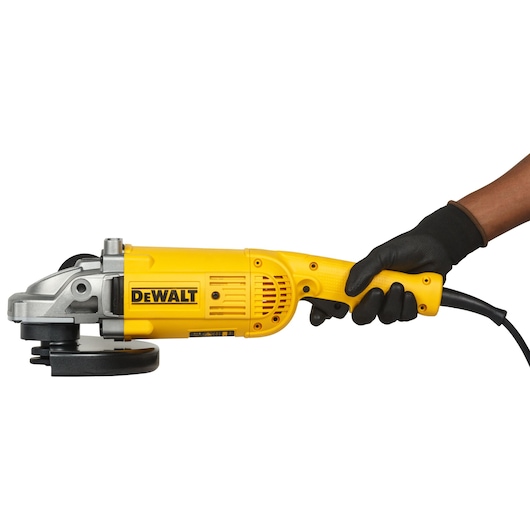 2200W 7-inch Angle Grinder with Trigger Switch
