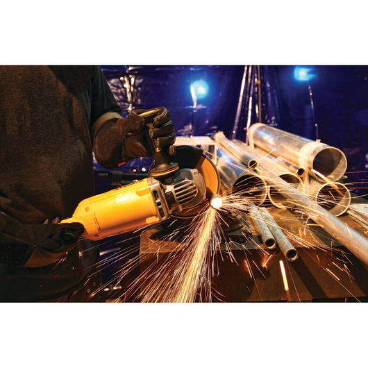 2600W 7-inch Angle Grinder with Trigger Switch