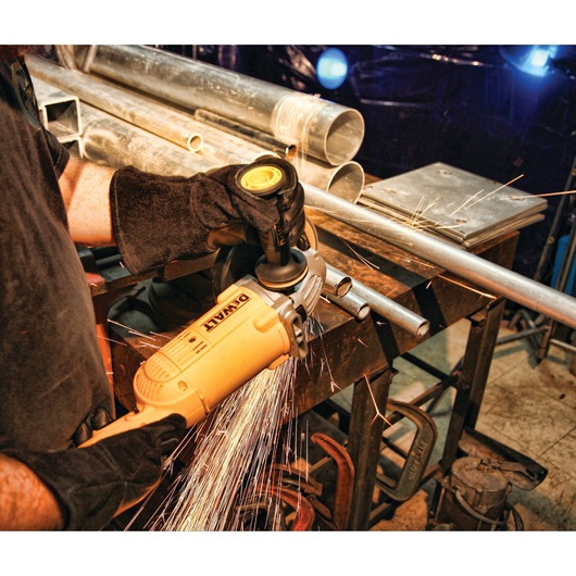 2600W 7-inch Angle Grinder with Trigger Switch