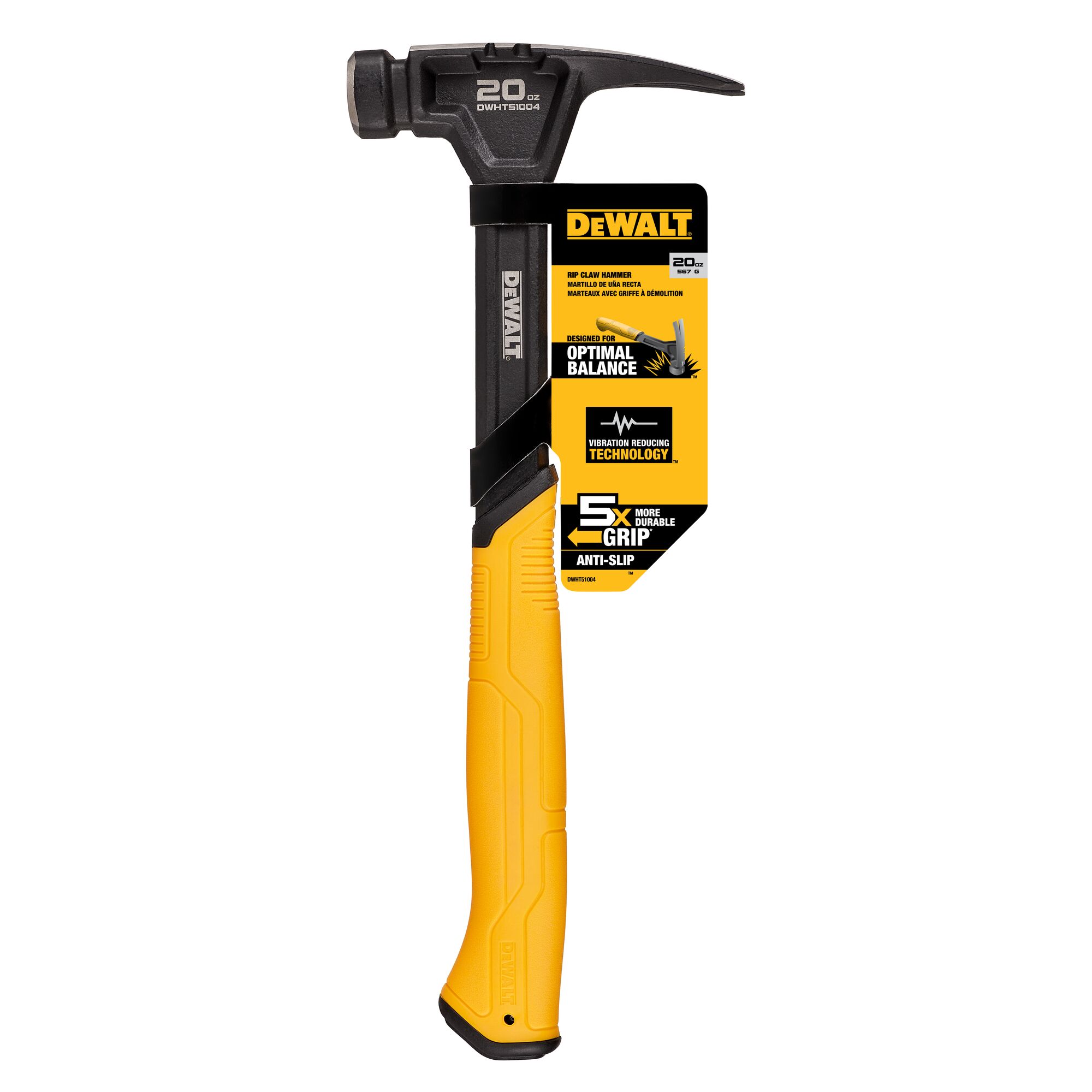 20 oz. Rip Claw Steel Hammer | DEWALT