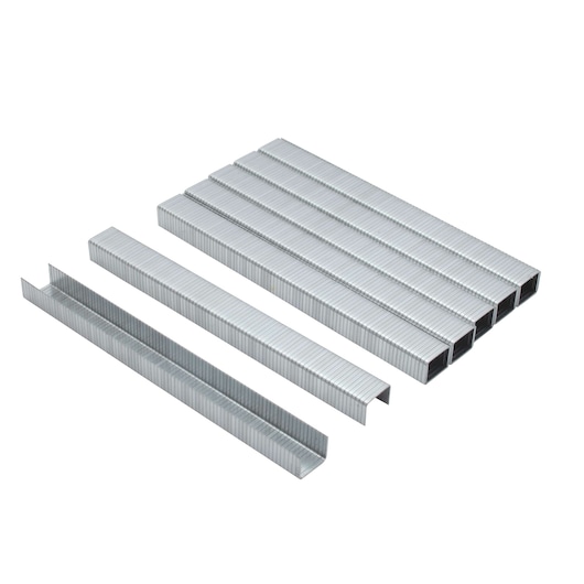 Profile of  5 sixteenths inch Heavy Duty Staples.