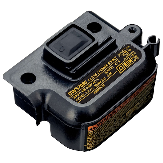 Profile of miter saw L E D worklight system.